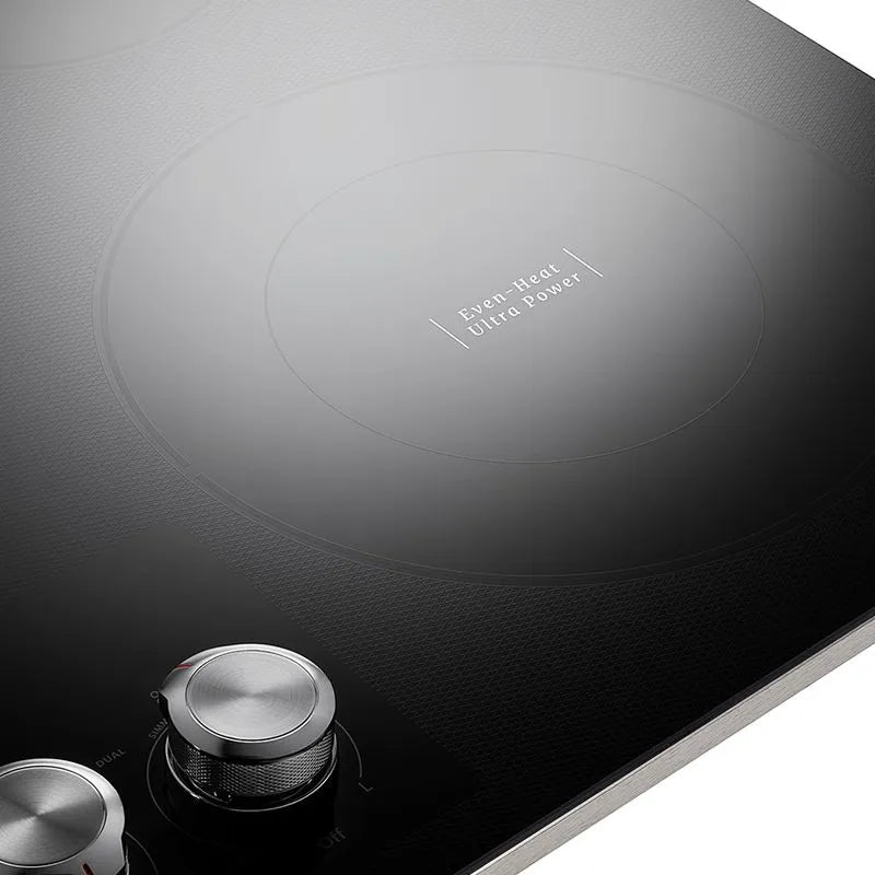 Cubierta Eléctrica Empotrable 92 cm con 5 Quemadores Vitrocerámica