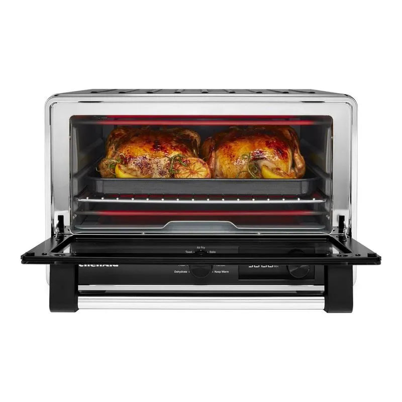Horno de Mesa Eléctrico con Air Fry 21 L Black Matte