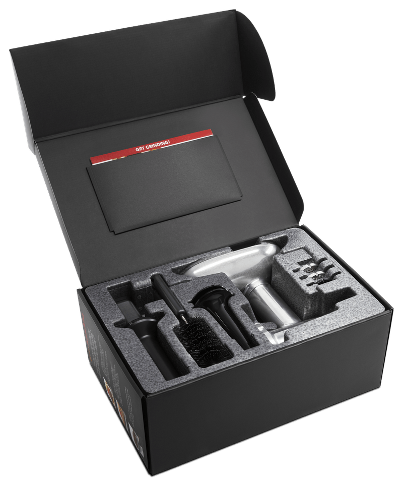 Combo Batidora Artisan 4.7 L Empire Red + Aditamento Molino de Carne