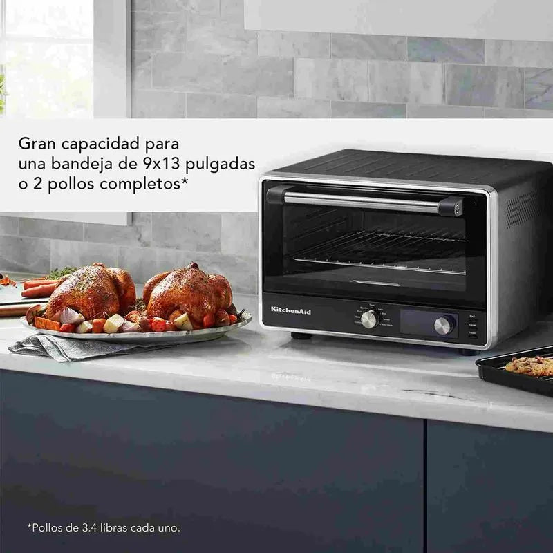 Horno de Mesa Eléctrico con Air Fry 21 L Black Matte