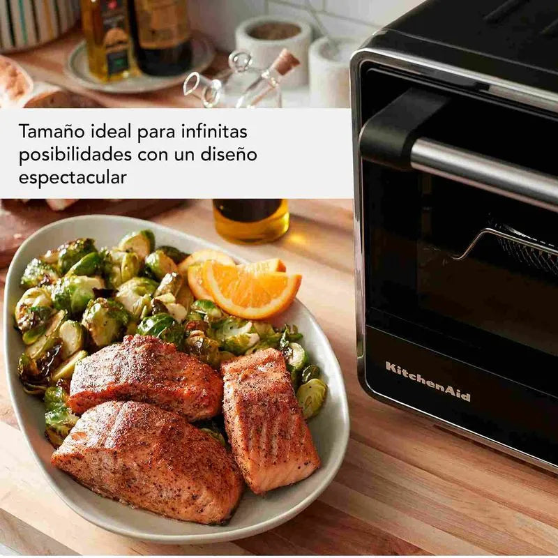 Horno de Mesa Eléctrico con Air Fry 21 L Black Matte