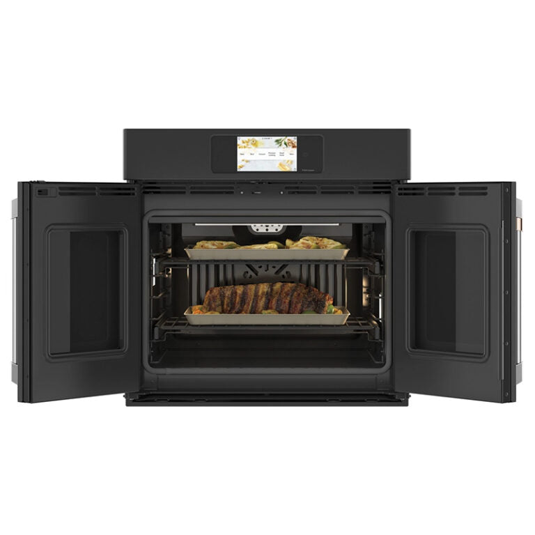 HORNO 76 CM , CONVECCIÓN FUNCIÓN AIR FRYER – DOBLE PUERTA – COLOR NEGRO