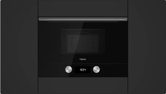 Microondas integrable de base cerámica y 22 litros
