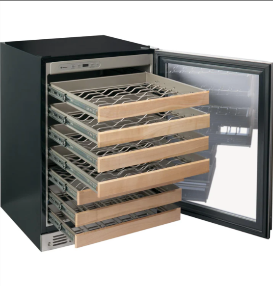 Reserva de vino inoxidable de 57 botellas Monogram