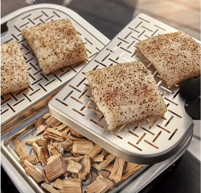 Asador eléctrico Lumin Compact Azul Ice