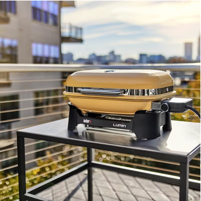 Asador eléctrico Lumin Compact Amarillo Golden