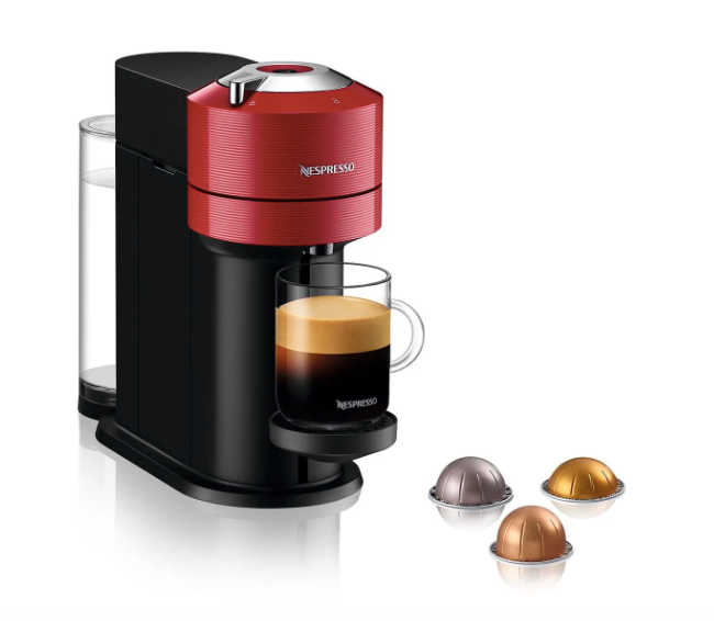 Cafetera con Cápsulas Nespresso Vertuo Next Red