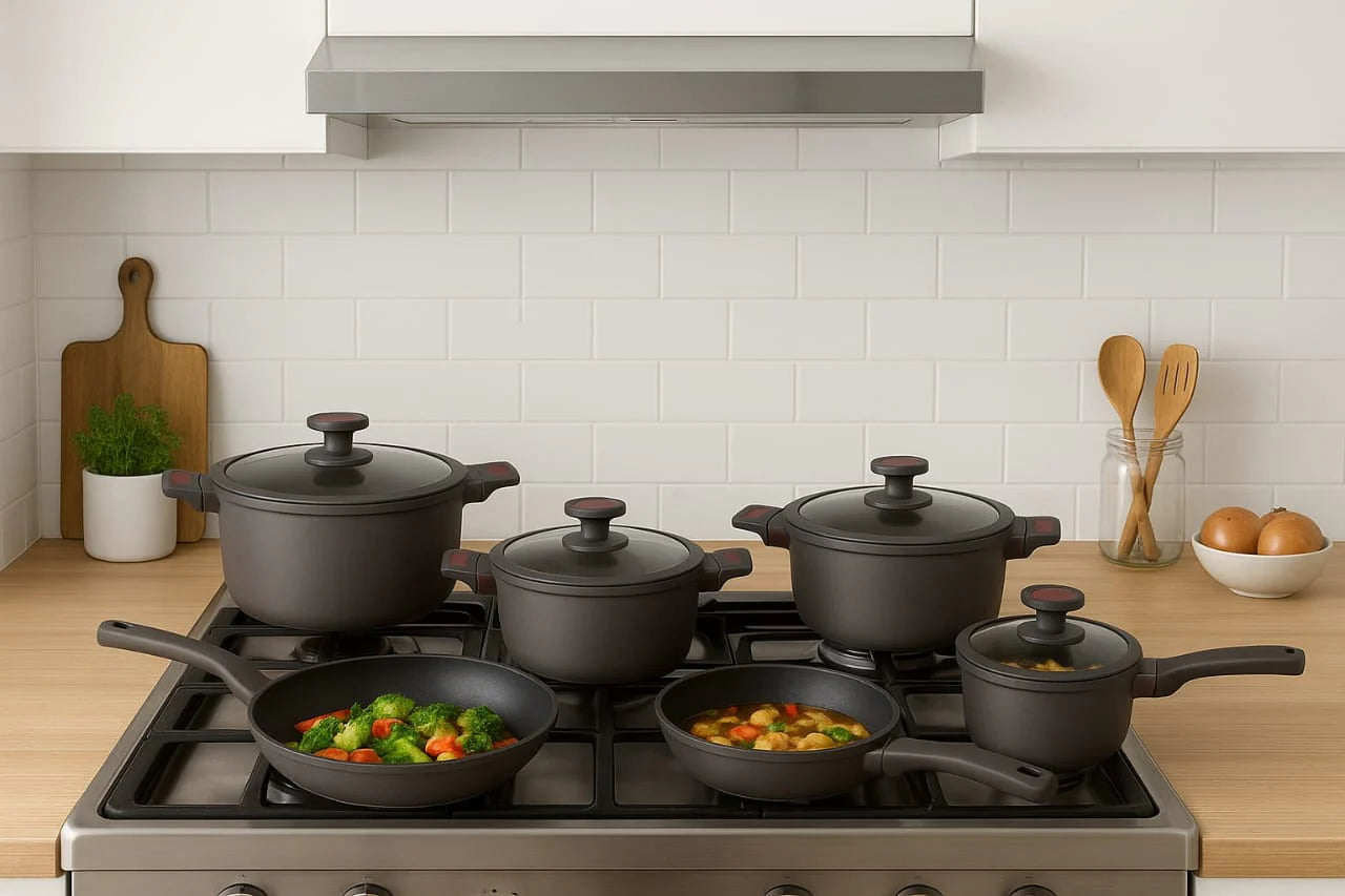 Set de ollas de 9 piezas de RENAHOUSE  Germany