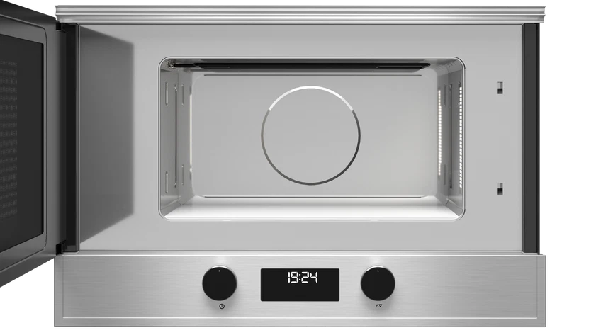 Microondas integrable de base cerámica y 22 litros