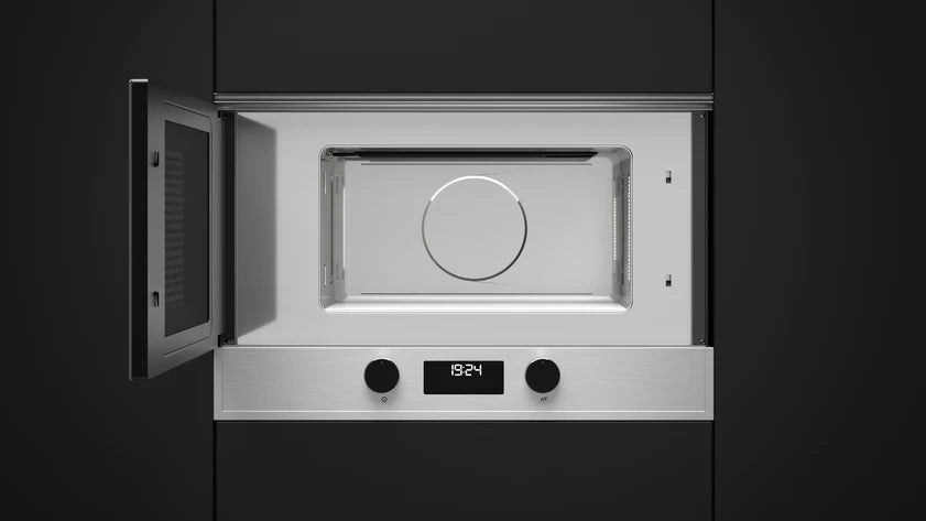 Microondas integrable de base cerámica y 22 litros