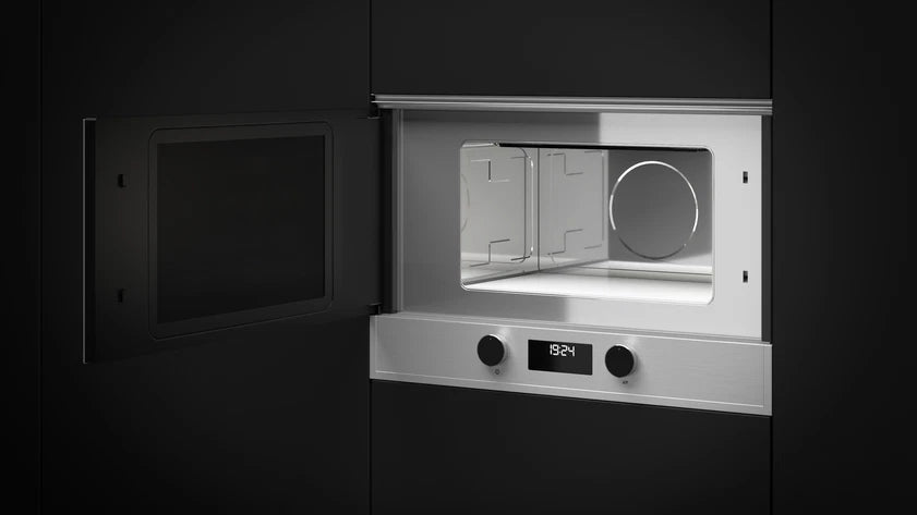 Microondas integrable de base cerámica y 22 litros