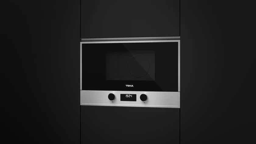 Microondas integrable de base cerámica y 22 litros