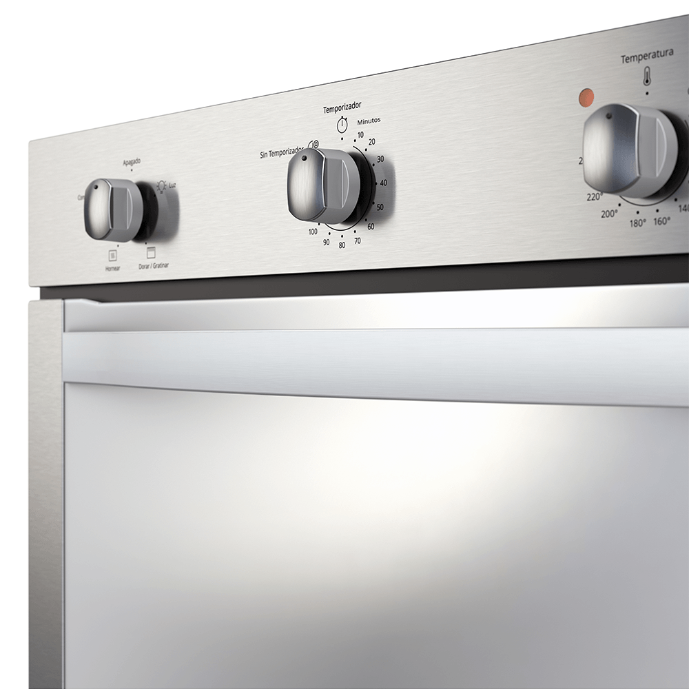 HORNO WHIRLPOOL ACERO ELECTRICO 60 CM