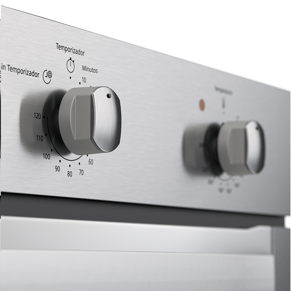 HORNO WHIRLPOOL ACERO ELECTRICO 60 CM