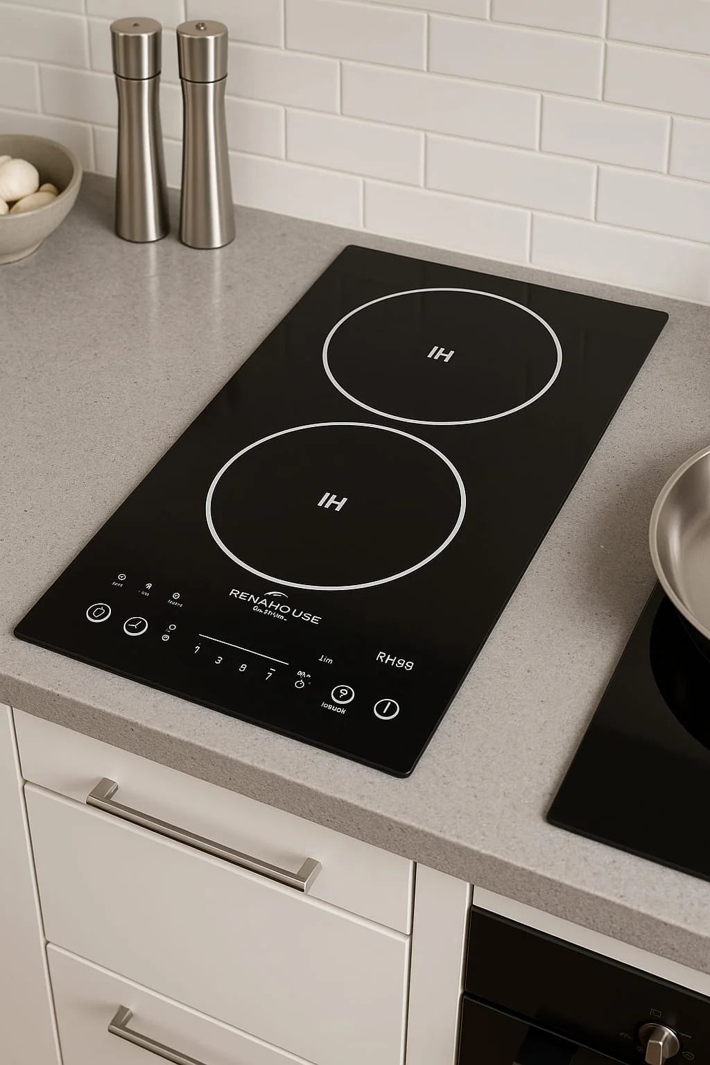 Estufa electrica de inducción diseño Vertical Empotrable RENAHOSE Germany